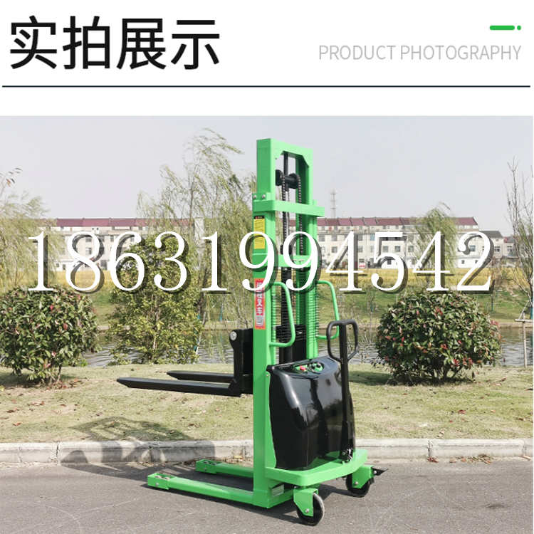 湘阴县电动叉车堆高车液压铲车电瓶1吨2吨站驾步行式小型全自动叉车